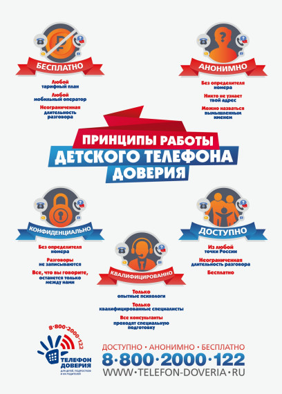 Детский телефон доверия..